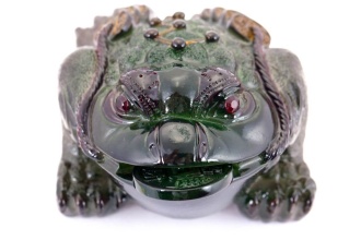 Чайная игрушка меняющая цвет "Нефритовая жаба". Цена: 820 ₽ руб.