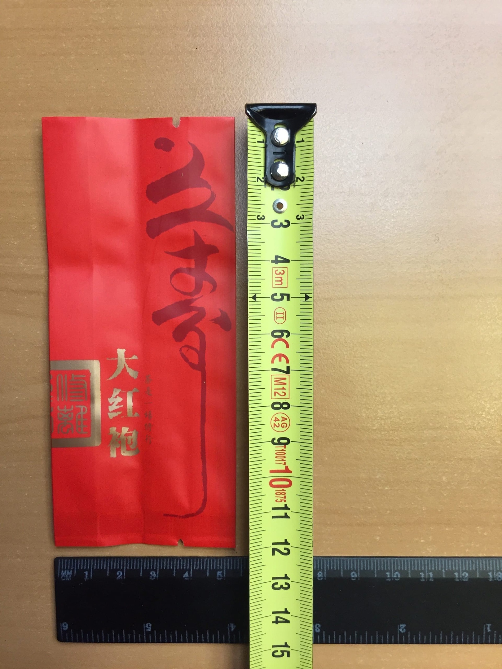 Tea bag 10 grams "Red Da Hong Pao" 12*5 cm. Цена:  руб.