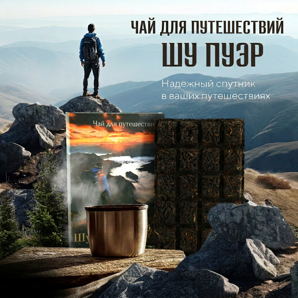 Чай для Путешествий "Шу Пуэр", 70 г. (1 шт)