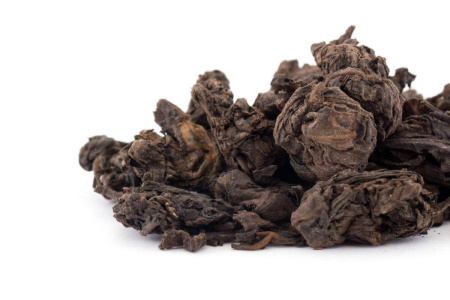 Рассыпной пуэр - Шу пуэр 2016 г. "Цзиндун Лаочатоу" (Старые чайные головы из Цзиндун), 