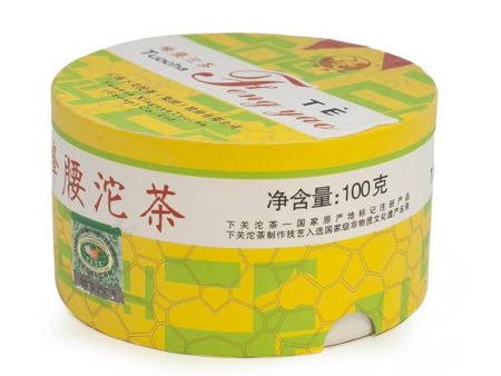 Pressed Raw Pu-erh Tea - Шэн пуэр 2014 г. "Фэн яо" завода "Сягуань" гнездо 100 г, 