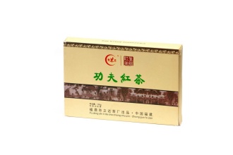 Красный чай Гунфу хунча прессованный от завода «Лида» 100 г