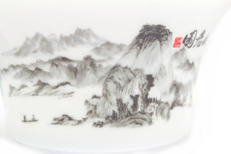 Porcelain gaiwan, 310 ml.. Цена: ₽2,170 руб.