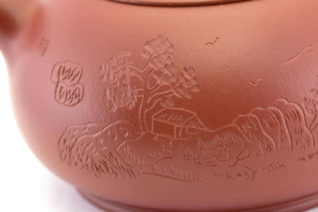 Чайник из исинской глины «Сельская жизнь», 195 мл.. Цена: 6&nbsp;100 ₽ руб.