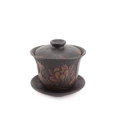 Гайвань глиняная из Цзяньшуй, Юньнань "Заботливость", 250 мл.. Цена: 16&nbsp;470 ₽ руб.