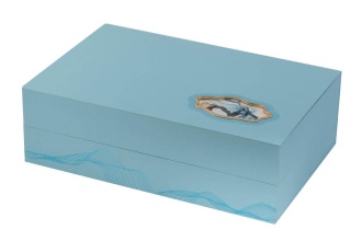 Подарочная упаковка с баночками для рассыпного чая «Чайный прилив». Цена: 4 140 ₽ руб.