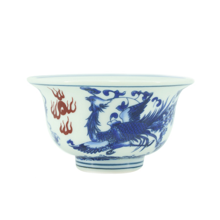 Пиала "Лун и Фэнхуан", 180 мл.  | 茶杯. Цена: 1 640 ₽ руб.