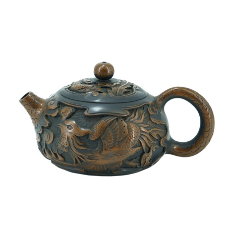 Глиняный чайник из Цзяньшуй, Юньнань "Дракон и птица Феникс", 250 мл. Цена: 33 680 ₽ руб.