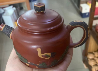 Чайник глиняный «Птичий танец». Цена: 7&nbsp;410 ₽ руб.