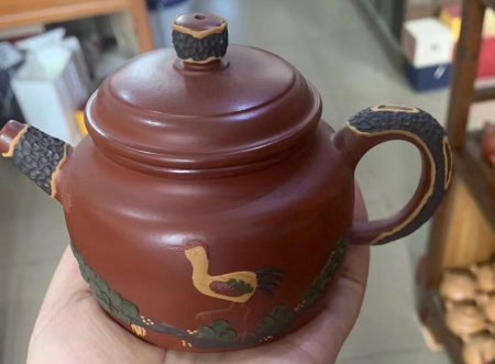 Чайник глиняный «Птичий танец». Цена: 7&nbsp;410 ₽ руб.