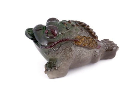 "Нефритовая жаба", чайная игрушка. Цена: 950 ₽ руб.