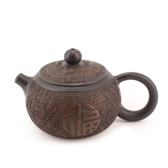Глиняный чайник из Цзяньшуй, Юньнань "Пестерь" 100 мл. Цена: 12&nbsp;310 ₽ руб.