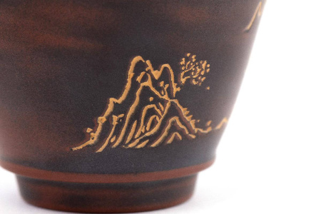 Пиала из Циньчжоу «Беседка у моря», 70 мл.  | 茶杯. Цена: 1&nbsp;090 ₽ руб.