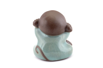 Чайная игрушка «Обезьянка селадоновая». Цена: 890 ₽ руб.