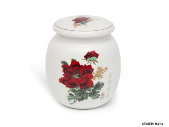 Ceramic teapot "Red Rose" 370 ml.. Цена:  руб.