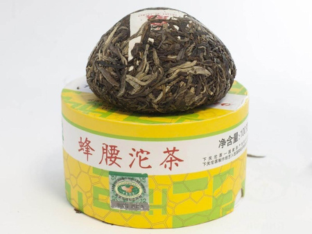 Pressed Raw Pu-erh Tea - Шэн пуэр 2014 г. "Фэн яо" завода "Сягуань" гнездо 100 г, 