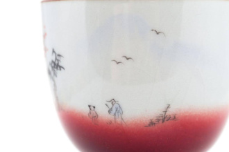 Пиала «Багровые лучи»  | 茶杯. Цена: 3&nbsp;000 ₽ руб.
