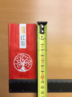Tea bag 10 grams "Gaoji Hongcha" 10*5 cm. Цена:  руб.