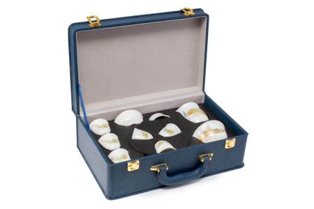 Чайный сервиз "Павлиньи перья". Цена: 25 960 ₽ руб.