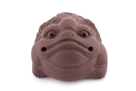 Чайная игрушка «Жабка из чёрной глины». Цена: 1&nbsp;250 ₽ руб.