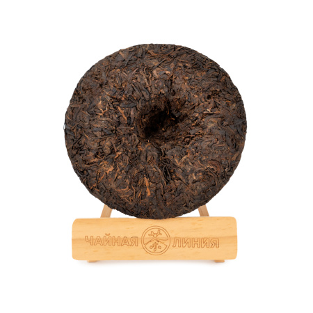 Шу пуэр с больших чайных деревьев "Чистое топливо" марки "Чайная Линия" 357 г Прессованный шу пуэр - Шу пуэр с больших чайных деревьев "Чистое топливо" марки "Чайная Линия" 357 г, чистое топливо