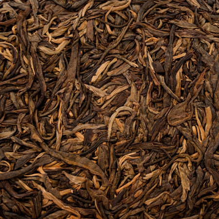 Pressed Raw Pu-erh Tea - 2015 Sheng Pu'er from the large tea trees of Laobanzhang village, 200g, 