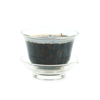 Loose Leaf Pu-erh Tea - Gushu shu pu-erh 2022 Mengsun, Bulan shan gushu (a blend of centuries-old trees from the Mengsun and Bulan mountains), 