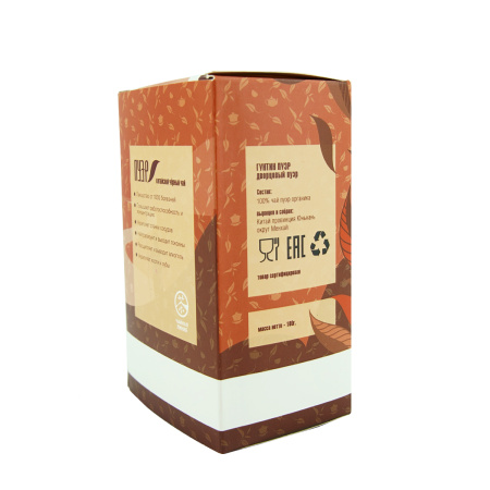 Chaline Pu-erh Tea - Shu Pu-erh "Chinese Black Tea" from the Tea Line brand, 100 g, 