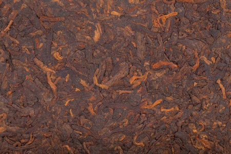 Прессованный шу пуэр - Шу пуэр 2019 г. «Ветреная деревня гор Иу» завода «Чжоуши» 357 г, 