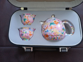 Походный чайный сервиз с кейсом "Семицвет". Цена: 5&nbsp;320 ₽ руб.
