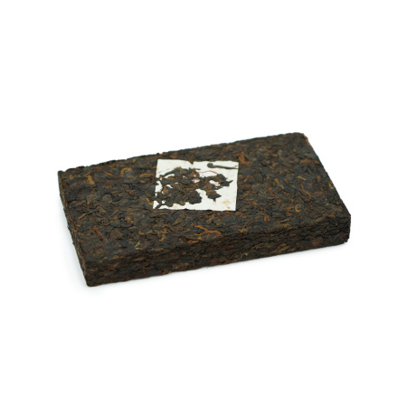 Прессованный шу пуэр - Шу пуэр 2023 г. "Щедрый" завода "Чжоуши " 500 г, 