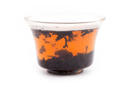 Прессованный шу пуэр - Шу пуэр 2020 г. «Бань Чжан Ван » завода «Чашуван» 357 г, 