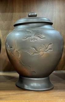 Глиняная чайница из Циньчжоу, Гуанси "Соблюдение", 1700 мл.. Цена: 18 100 ₽ руб.