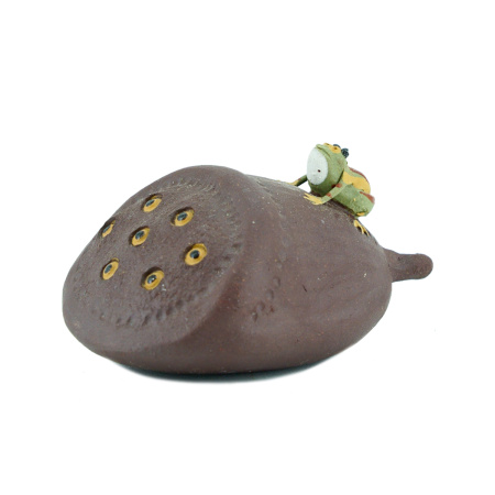 Чайная игрушка "Лягушонок на лотосе". Цена: 670 ₽ руб.