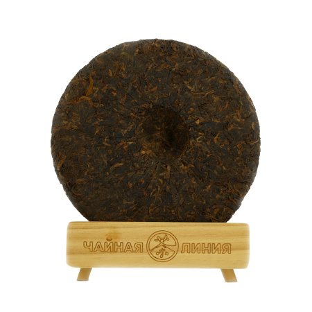 Прессованный шу пуэр - Шу пуэр 2021 г. "Бык из Нака меняет мир" завода "Чашуван" 357 г, 