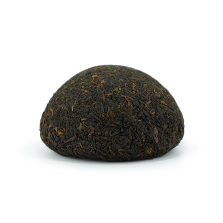 Прессованный шу пуэр - Шу пуэр 2022 г. "Баньчжан Цяому" завода "Чжоуши " 250 г, 