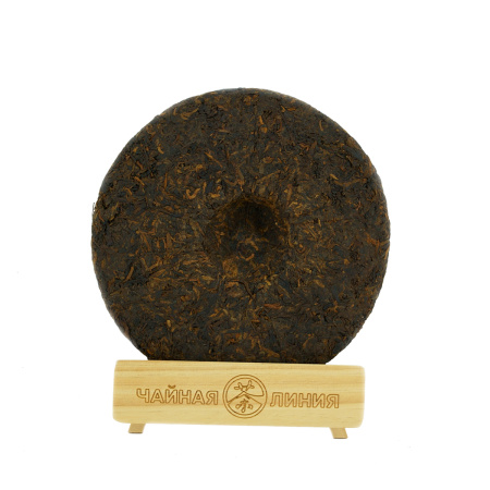 Прессованный шу пуэр - Шу пуэр 2013 г. "701" завода "Тулинь" 400 г, 