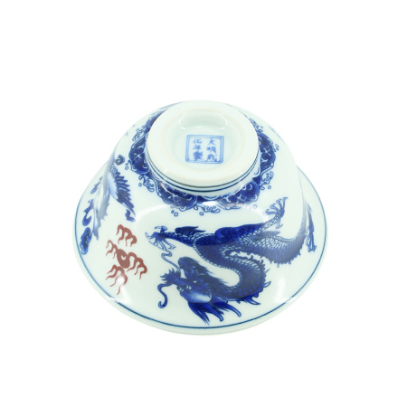Пиала "Лун и Фэнхуан", 180 мл.  | 茶杯. Цена: 1 640 ₽ руб.