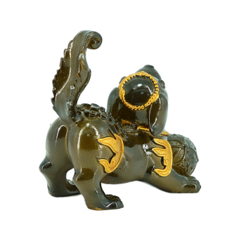 Чайная игрушка меняющая цвет "Золотой Небесный лев", малая. Цена: 1 940 ₽ руб.