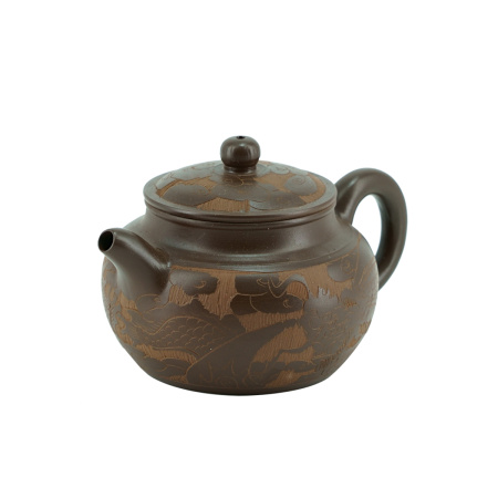 Глиняный чайник "Тёмный орнамент". Цена: 2&nbsp;230 ₽ руб.
