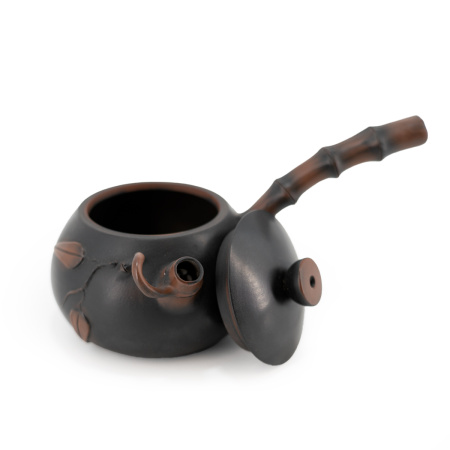 Глиняный чайник из Циньчжоу, Гуанси "Бамбуковый ствол", 180 мл.. Цена: 27 470 ₽ руб.