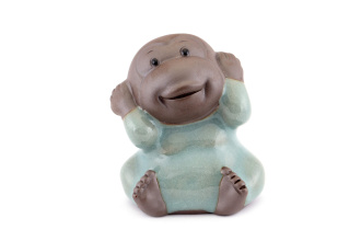 Чайная игрушка «Обезьянка селадоновая». Цена: 890 ₽ руб.