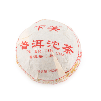 Шу пуэр 2024 г. "Pu er tou cha" марки завода "Сягуань" 250 гр Прессованный шу пуэр - Шу пуэр 2024 г. "Pu er tou cha" марки завода "Сягуань" 250 гр