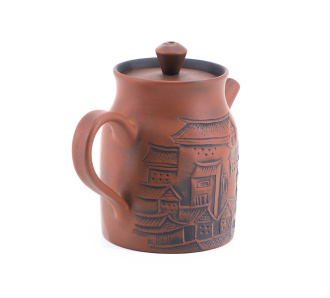 Глиняный чайник из Цзяньшуй, Юньнань "Городская суета", 170 мл Глиняный чайник из Цзяньшуй, Юньнань "Городская суета", 170 мл. Цена: 17 080 ₽ руб.