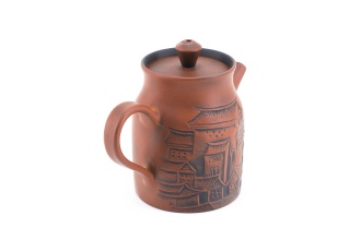 Уцененный глиняный чайник из Цзяньшуй, Юньнань "Городская суета", 170 мл. Цена: 14 200 ₽ руб.